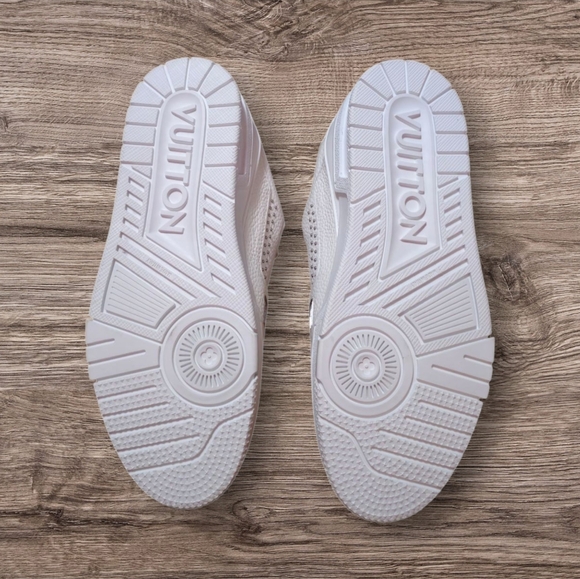 DS Louis Vuitton LV Trainer White Calf Leather - EU 42 (US 9) - 1ADDBY - Picture 6 of 6